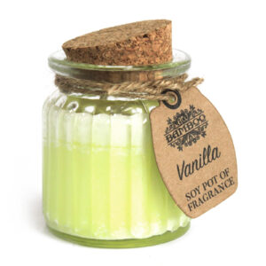 6x Vela de Cera de Soja Tarro - Vanilla