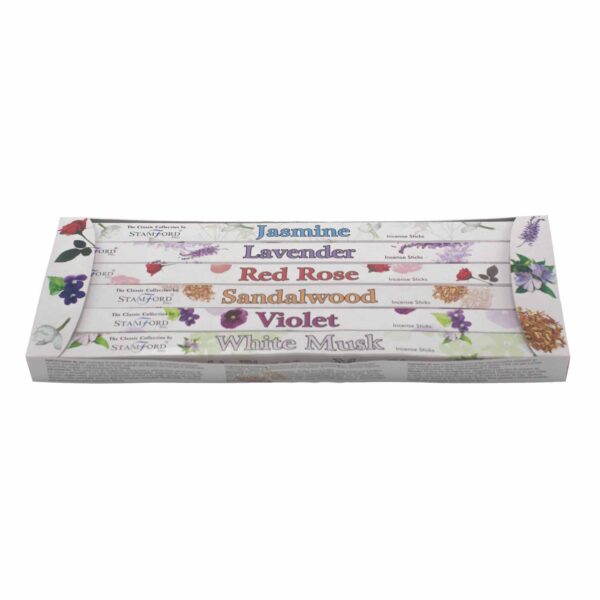 6x Set de regalo de incienso Stamford - Floral - Imagen 2