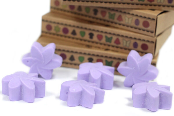 Cajas de 6 Ceras de Soja -Campos de lavanda - Imagen 3