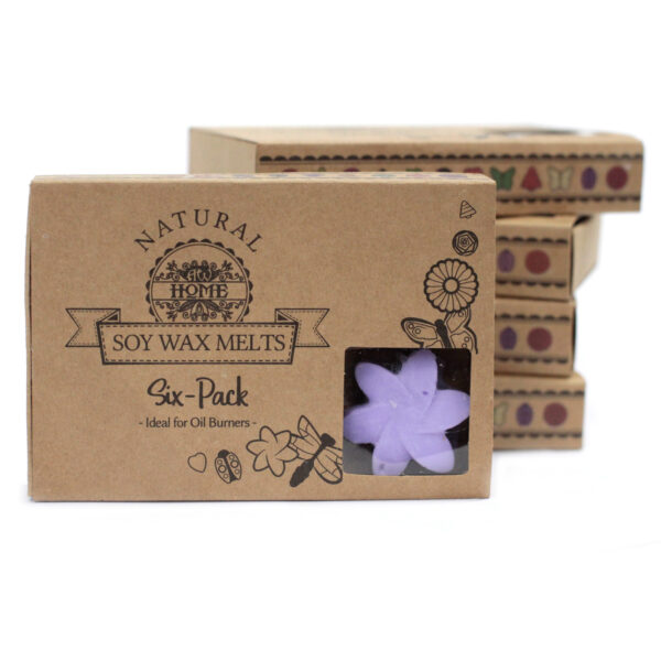 Cajas de 6 Ceras de Soja -Campos de lavanda - Imagen 6