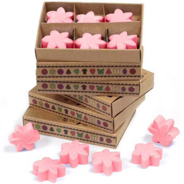 Cajas de 6 Ceras de Soja - Magnolia japonesa - Imagen 2
