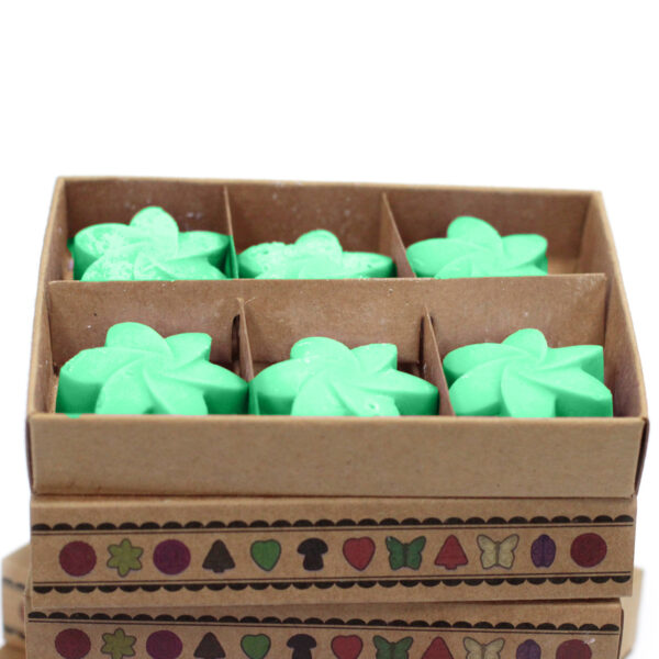 Cajas de 6 Ceras de Soja - Jardín escondido - Imagen 4