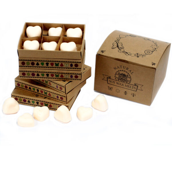 Cajas de 6 Ceras de Soja - Canela Y Naranja - Imagen 2