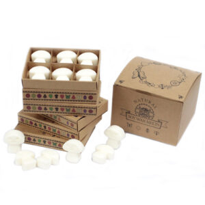 Cajas de 6 Ceras de Soja - Almizcle blanco
