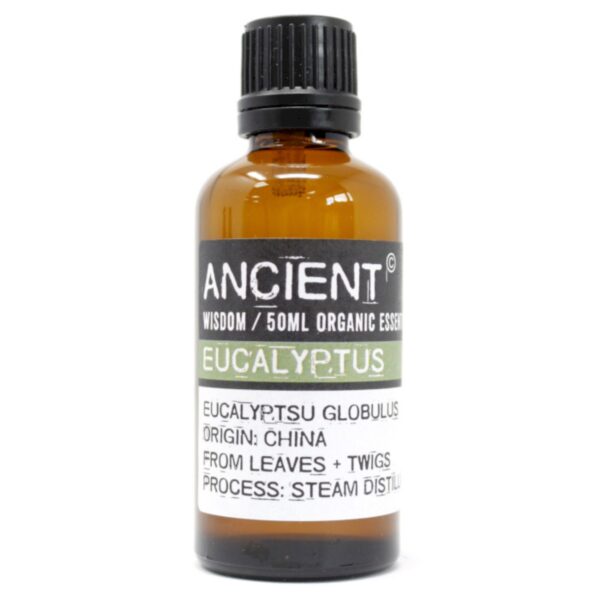 Aceite Esencial Organico 50ml- Eucalipto - Imagen 2