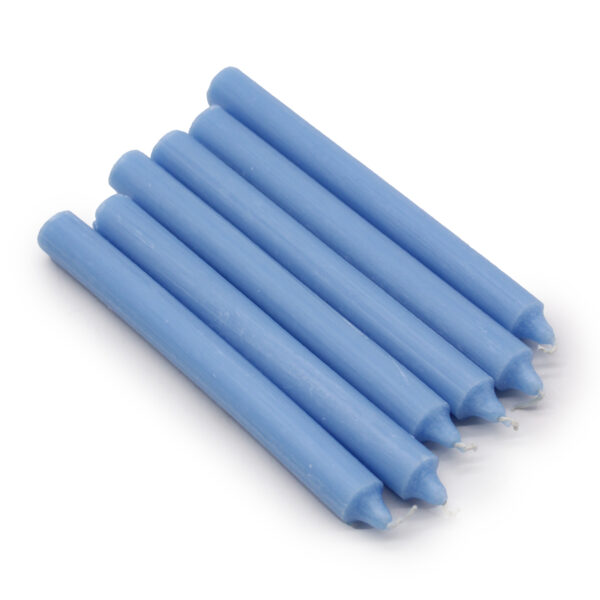 100x Velas de Color a Granel - Azul Marino Rústico - Paquete de 100 - Imagen 3