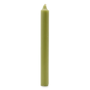 100x  Velas de Color a Granel - Verde Oliva Rústico - Paquete de 100