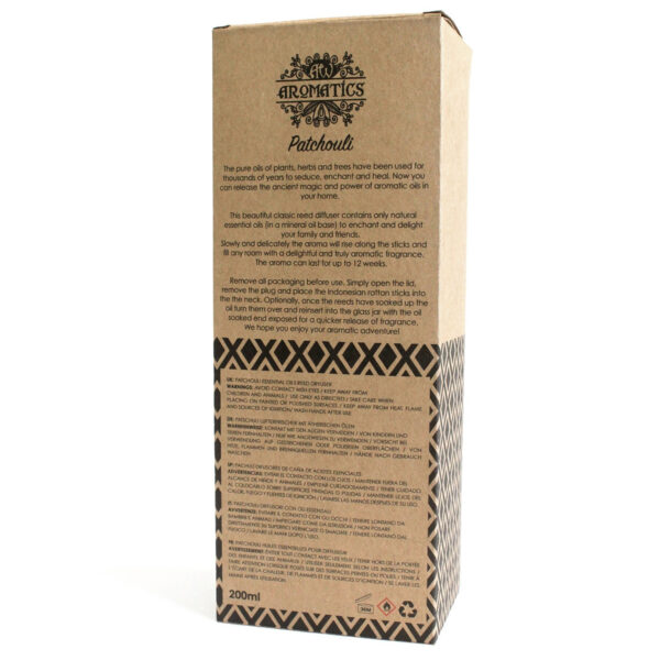 Difusor de Varillas con Aceites Esenciales - Patchouli - Imagen 4