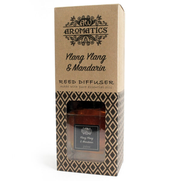 Difusor de Varillas con Aceites Esenciales - Ylang Ylang y Mandarin - Imagen 3