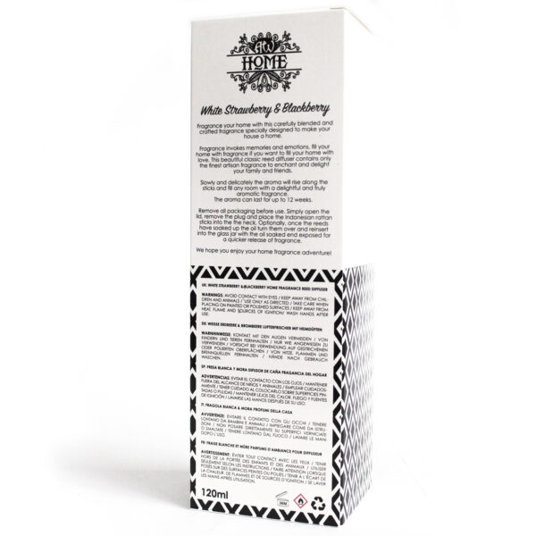 Difusor aromático 120ml - fresa blanca y frambuesa - Imagen 5