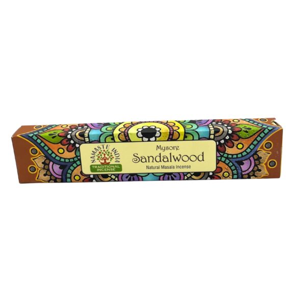12x Incienso Namaste Mandala Masala - Sándalo - Imagen 2