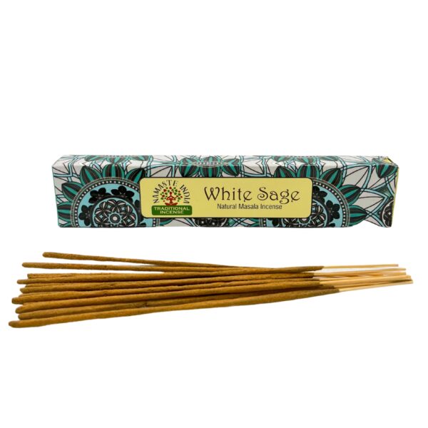 12x Incienso Namaste Mandala Masala - Salvia Blanca - Imagen 3