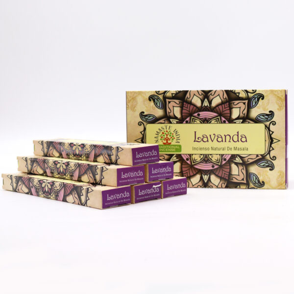 12x Incienso Namaste Mandala Masala - Lavanda - Imagen 4
