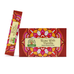 12x Incienso Namaste Mandala Masala - Rosa y Vainilla