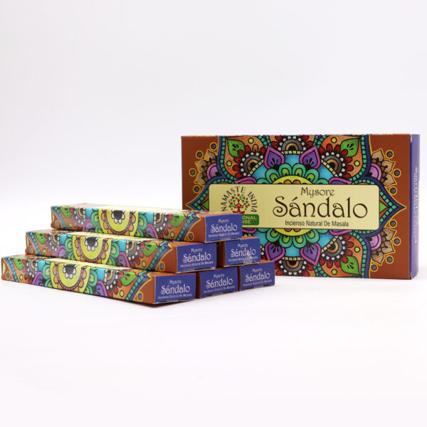 12x Incienso Namaste Mandala Masala - Sándalo - Imagen 4