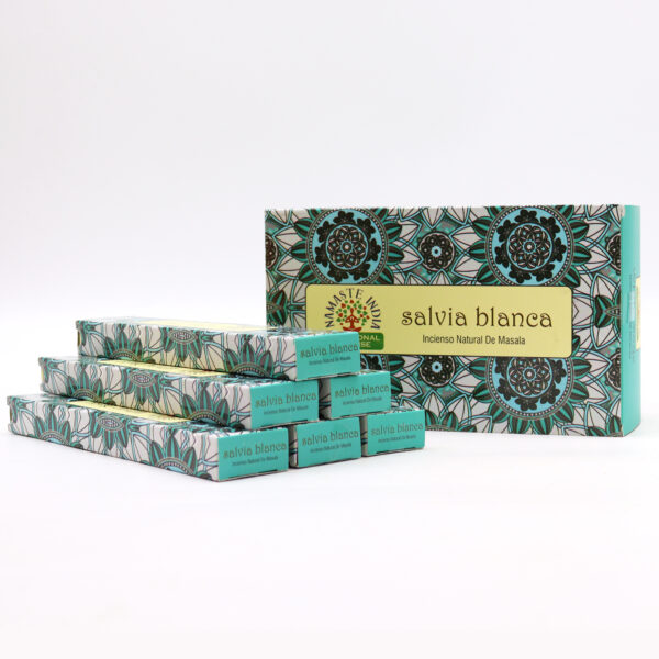 12x Incienso Namaste Mandala Masala - Salvia Blanca - Imagen 4