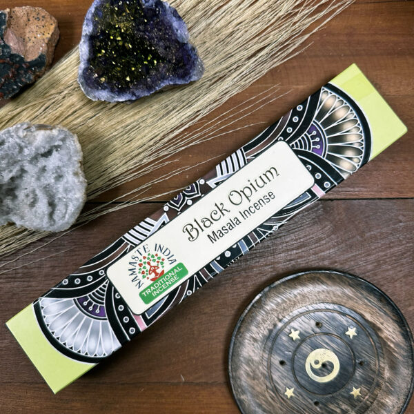 12x Incienso Namaste Mandala Masala - Opio Negro - Imagen 5