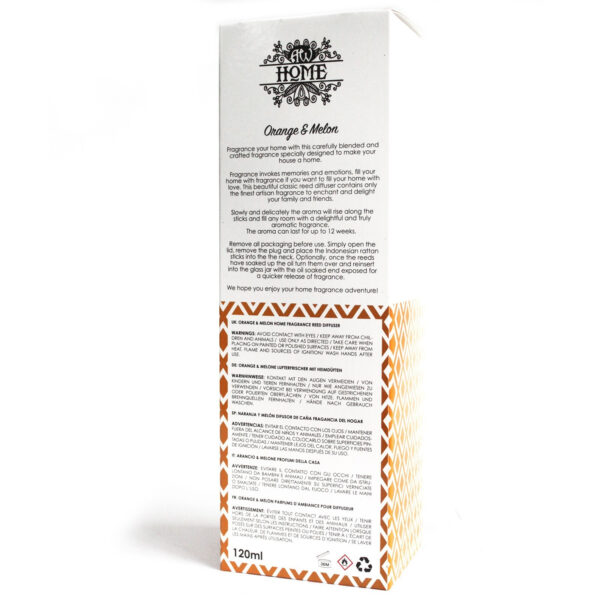 Difusor aromático 120ml - Naranja y Melon - Imagen 5