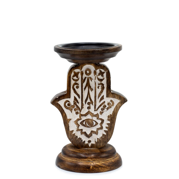 Soportes de Vela - Hamsa - Pequeño 18x11cm