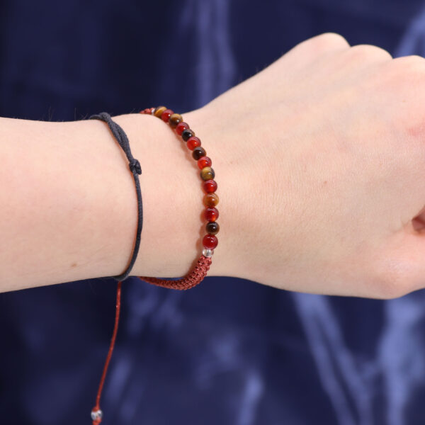 Vela de Cristal del Zodíaco con Pulsera de Piedras Preciosas - Leo - Imagen 4
