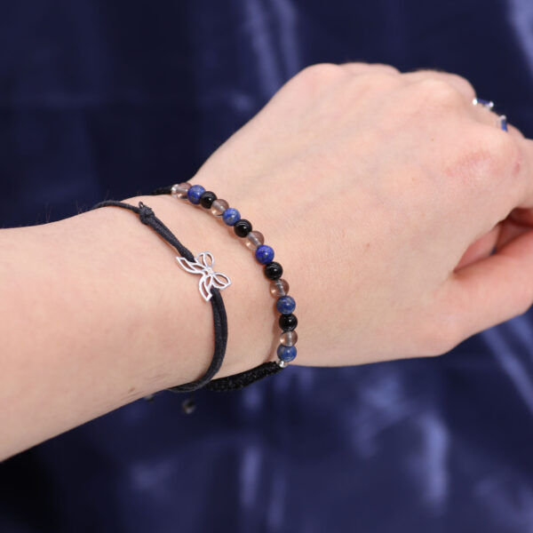Vela de Cristal del Zodíaco con Pulsera de Piedras Preciosas - Escorpio - Imagen 4