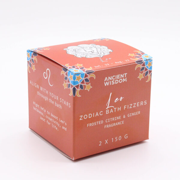Set de Bombas de Baño del Zodiaco  - Leo - Imagen 2