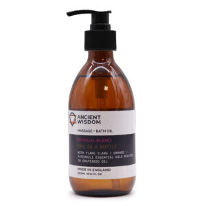 4x Aceite de Masaje y Baño de Aromaterapia - Sensual 300 ml