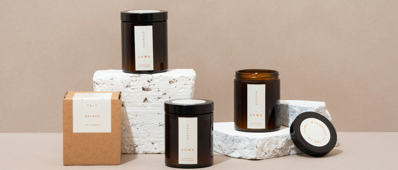 black and brown plastic containers